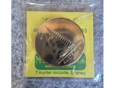 1983 AUSTRALIA II AMERICA'S CUP WIN NEAR MINT M.R ...