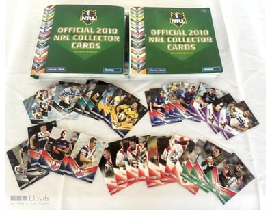 NRL OFFICIAL 2010 COLLECTOR CARDS ALBUMS 

Qty 2, ...