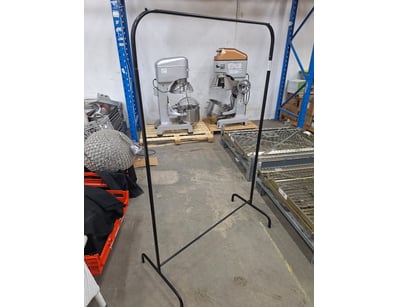 Black Metal Rack, Approximately 1525mm (H) x 1000m...