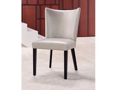 RRP: $360, Dining Chair, 100% Leather, Sascha