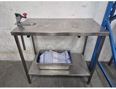 Industrial Grade, Can Opener Bench, Stainless Stee...