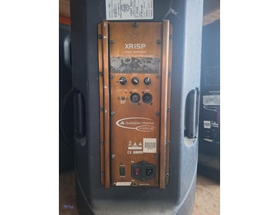 Speakers, Ampro, XR15P, 15 inch, With Horn, 1 x Pa...