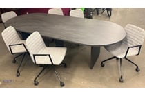 Diami Boardroom Table and Chairs Set -