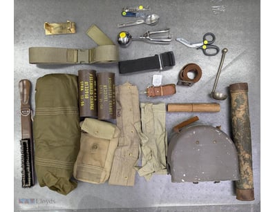 COLLECTION OF MILITARY SURPLUS

Item Size: Height:...