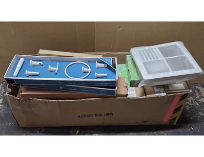 Hardware, includes bath outlets, shower mixers, to...