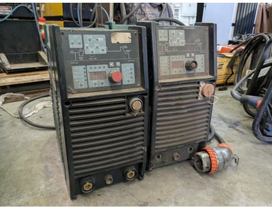2x CIGWELD Transmig 300Pi Welders 

Note: workin...