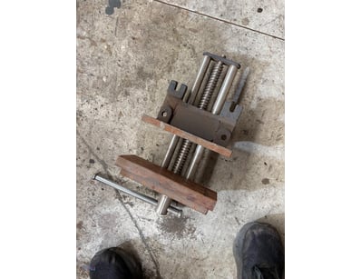 Large Cast Iron Twin-Screw Woodworking / Cabinet M...