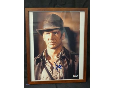 AUTOGRAPHED PHOTOGRAPH OF HARRISON FORD.

Item Siz...