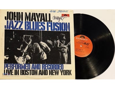 JOHN MAYALL SIGNED RECORD COVER 

John Mayall Pers...