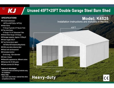 UNRESERVED Sydney Factory Direct Fences, Sheds &... - Lot 18