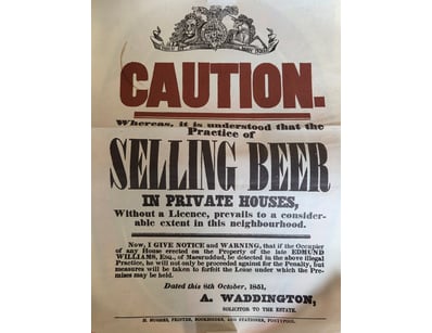 Collection of Australian broadside prints, 5 poste...