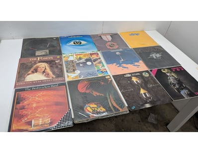 Assorted LP's, Artist Include Australian Crawl, EL...