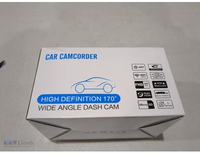 FHD High Definition 170° Wide Angle Dash Cam.

