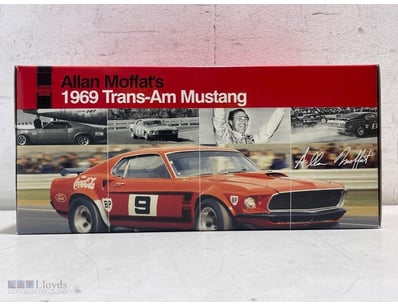 ALLAN MOFFAT'S 1969 TRANS-AM MUSTANG DIECAST MODEL...