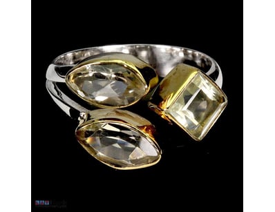 NATURAL GREEN AMETHYST RING.      

Natural Green ...