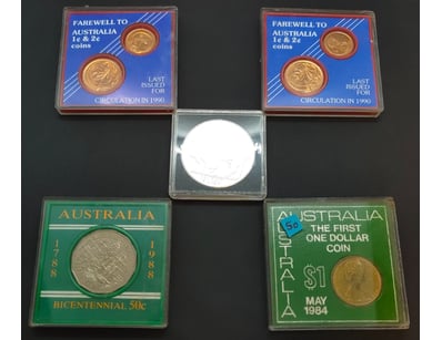 UNRESERVED Banknotes & Coins (A998) - Lot 1081