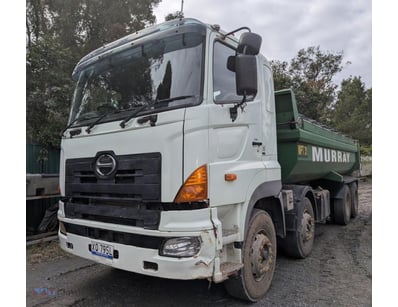 2007 Hino 700 Series FY (8x4) Tipper Truck

YEAR...