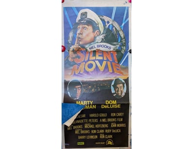 MEL BROOKS "SILENT MOVIE" ORIGINAL FILM POSTER

Po...