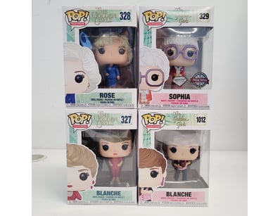 THE GOLDEN GIRLS FUNKO POP! TELEVISION COLLECTION ...
