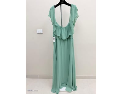 SAGE GREEN RUFFLE MAXI DRESS WITH OPEN BACK

Item ...