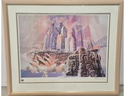 CHARLES BILLICH

Limited Edition Lithograph

T...