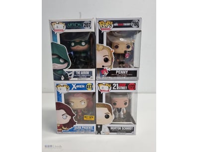 FUNKO POP! VINYL FIGURE COLLECTION - FOUR BOXED SE...