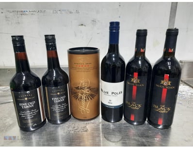 Assorted Lot of Wine, including McGuigan,The Black...