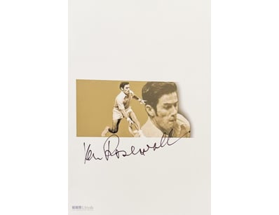 KEN ROSEWALL SIGNED PHOTO 

Ken Rosewall Personall...