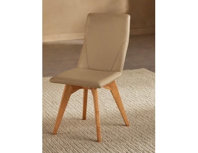 RRP: $270, Dining Chair, 100% leather, Gondaa