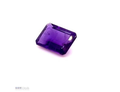 AMETHYST - EMERALD SHAPE 14MM X 10MM 7.5CT        ...
