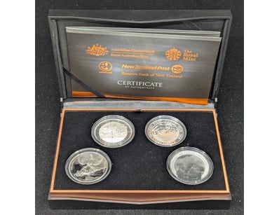 2015 CENTENARY OF THE GALLIPOLI LANDING FOUR COIN ...