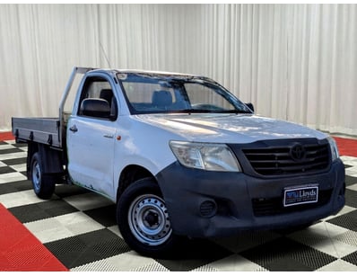 <b>2012 Toyota Hilux TGN16R Workmate Single Cab Ch...