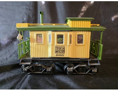 JERSEY & WESTERN RAILWAY CABOOSE #285 MODEL TRAIN ...