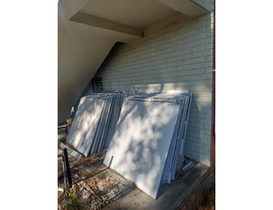Portable event dance floor boards.

Sold as a lot.