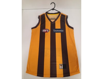 HAWKS JERSEY

Afl Hawks Jersey With 1902 On The Ba...