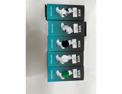 BRAND NEW

Assorted grip socks 
Make: Vice
Sol...