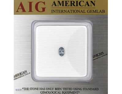 0.67CT NATURAL TANZANITE     

Oval Faceted Cut, V...