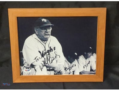 SIGNED PHOTOGRAPH OF AMERICAN ACTOR WILFORD BRIMLE...