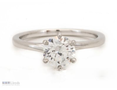 1.10 CARAT SOLITAIRE DIAMOND ENGAGEMENT RING IGI C...