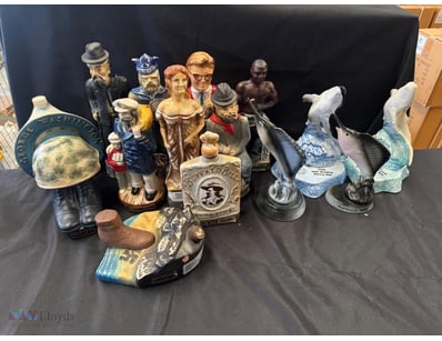 JIM BEAM CERAMIC COLLECTIBLE FIGURINES ASSORTMENT
...