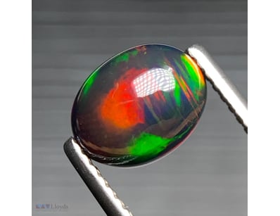 CERTIFIED 1.62CT SMOKED OPAL – CABOCHON CUT, EARTH...