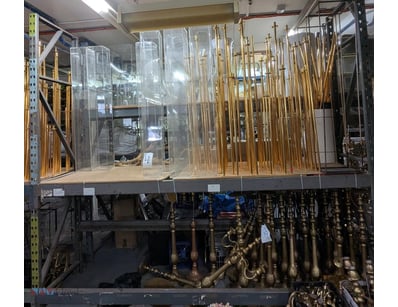 Industrial Racking ONLY

Note: All contents curren...
