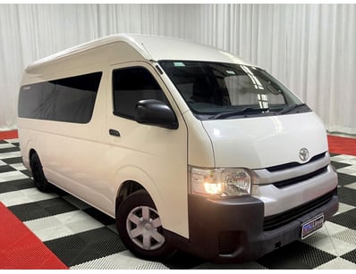 <b>2016 Toyota Hiace TRH223R Commuter - White - 13...