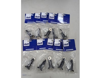 Ten delf floor/wall stop magnetic adjustable MB, D...