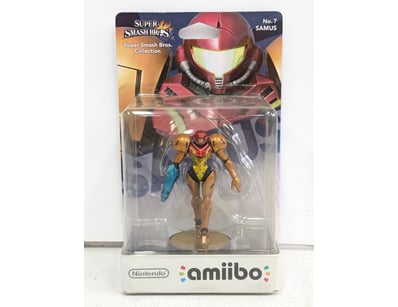 Super Smash Bros. Collection No. 7 Samus amiibo fi...