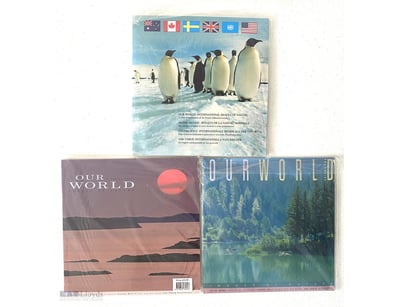 Australia "Our World" Unopened Stamps Packs Volume...
