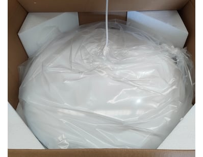 RRP $495.65 Telbix Orlo 60 White Pendant Light 240...