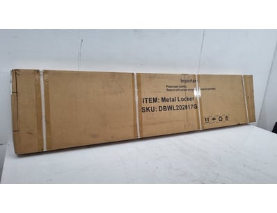 Metal Locker, SKU DBWL202017G. Industrial-grade st...