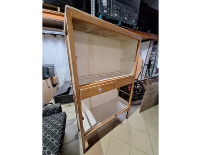 Storage Unit, Timber Style, Natural Finish 

Dim...