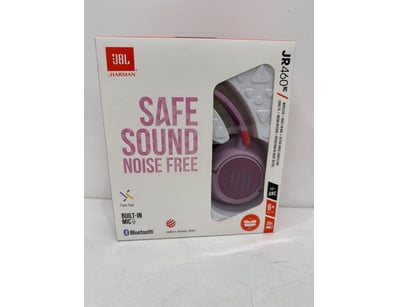 JBL JR460NC Kids' Wireless Headphones in Purple. F...